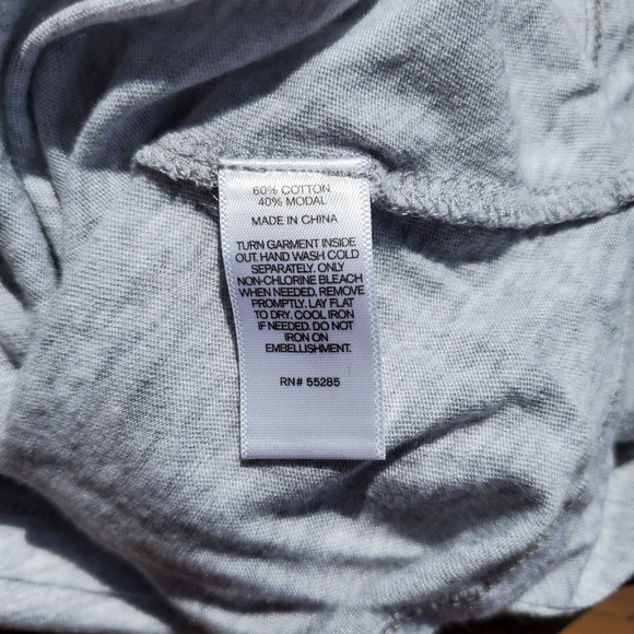 Express Gray Tank Top Wide Straps Mesh Ruffle Preppy Flowy Loose Boho Cotton XS - Picture 4 of 6